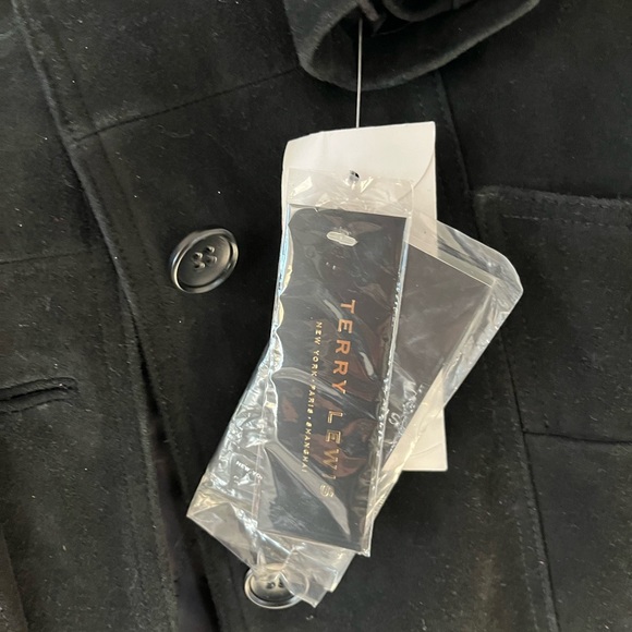 Terry Lewis genuine leather suede jacket Woman’s size XS NWT - Picture 4 of 8